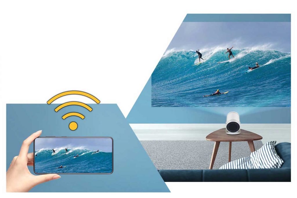 Samsung The Freestyle Portable LED Smart Projector
