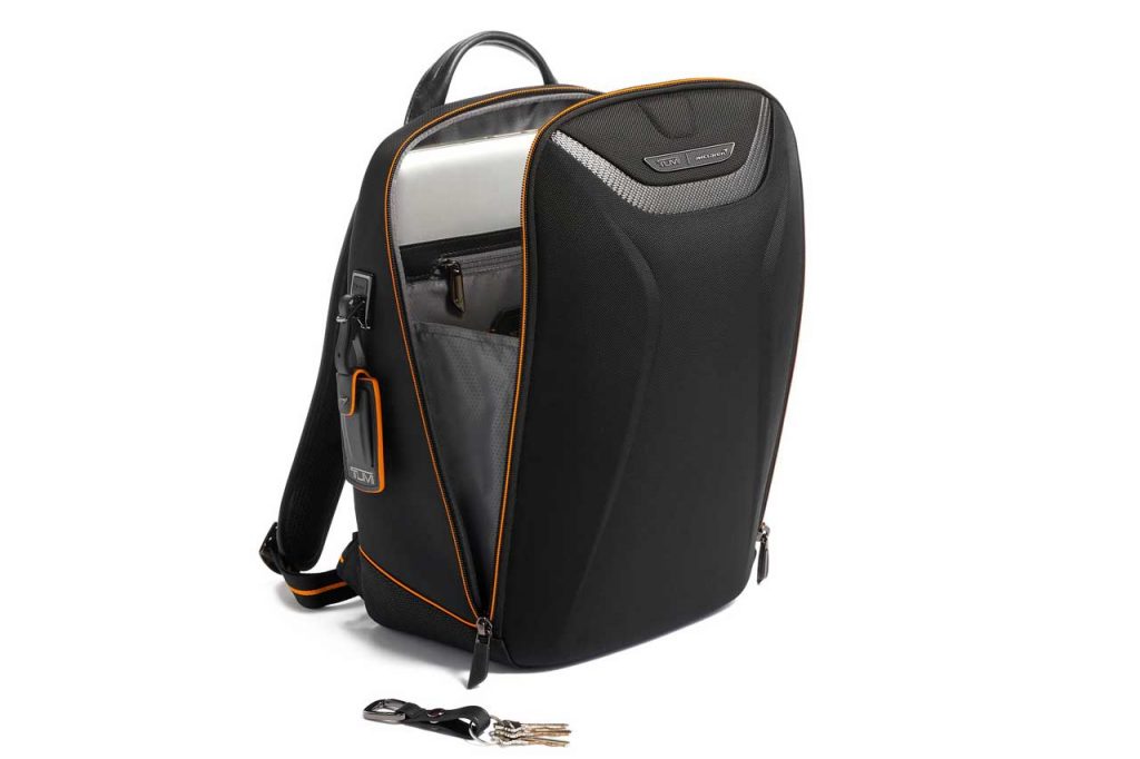 McLaren TUMI Capsule Travel Collection Halo Backpack 2