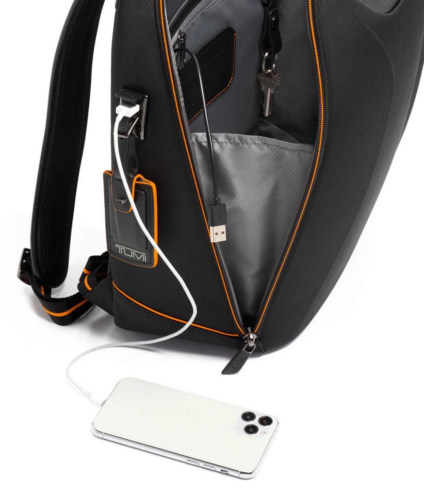 McLaren TUMI Capsule Travel Collection Halo Backpack 4