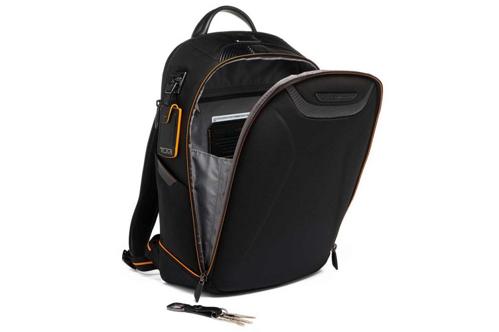 McLaren TUMI Capsule Travel Collection Velocity Backpack 3