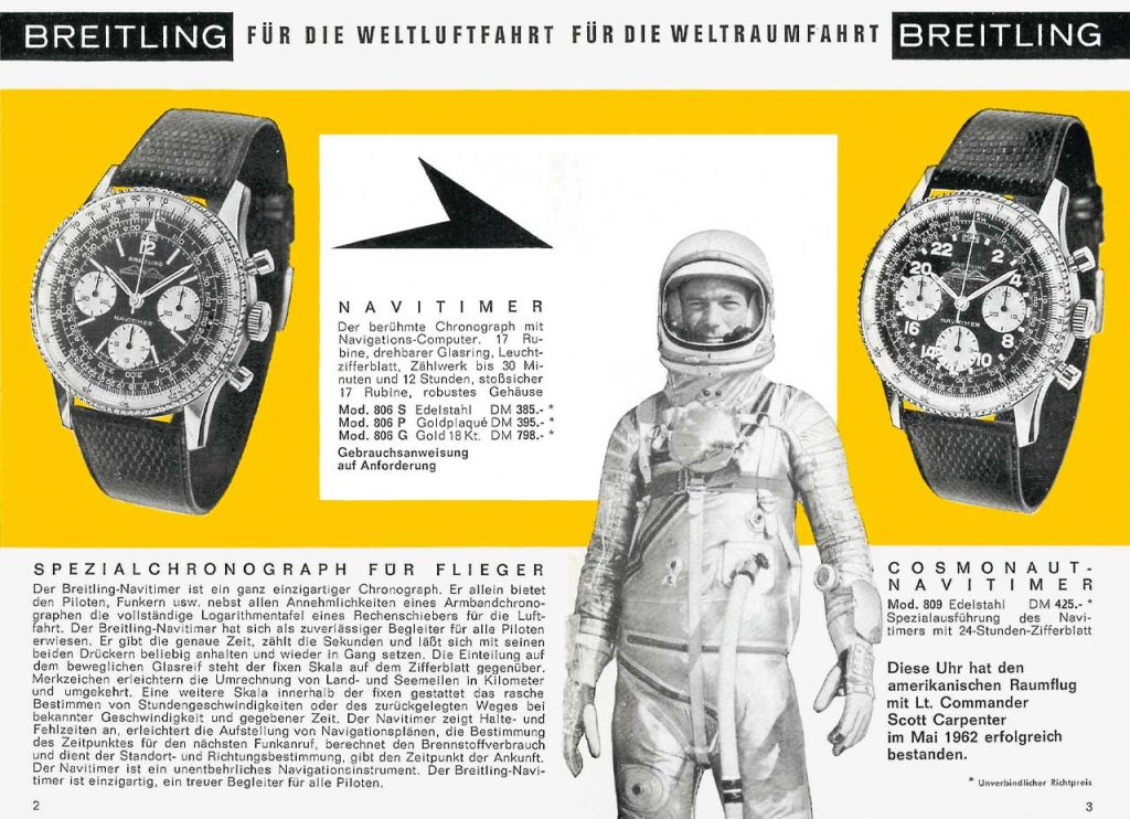 Breitling Navitimer Cosmonaute Limited Edition 9