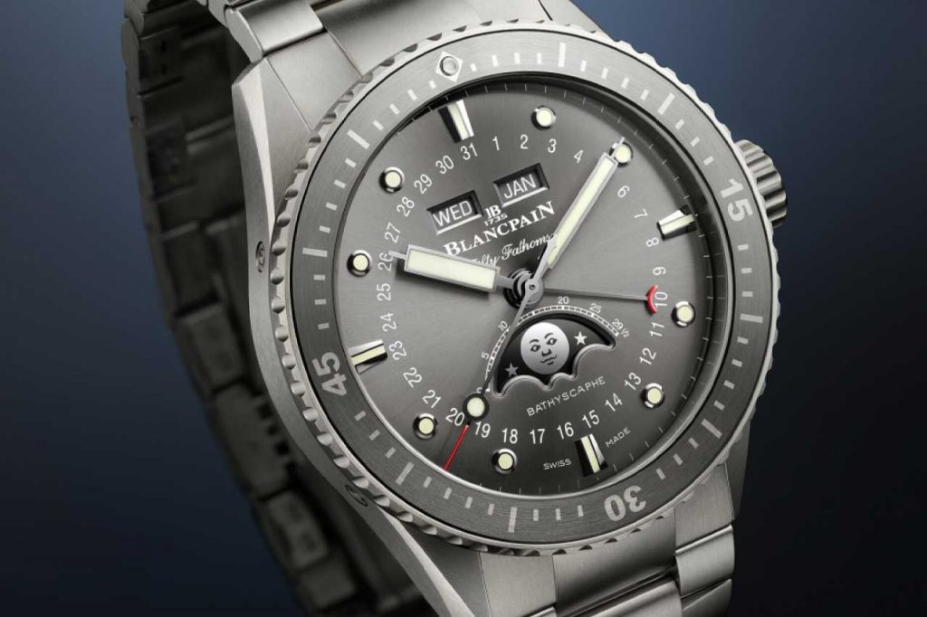 Two New Faces for the Fifty Fathoms Bathyscaphe Quantieme Complet 8