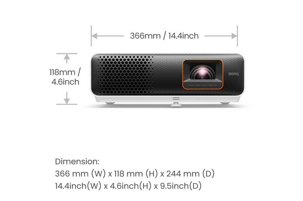 BenQ TH690ST Gaming Short Throw Projector 9