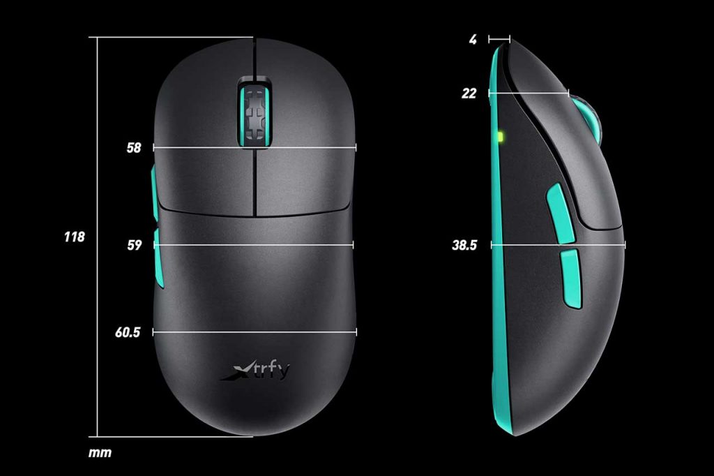 Xtrfy M8 Wireless Gaming Mouse 12