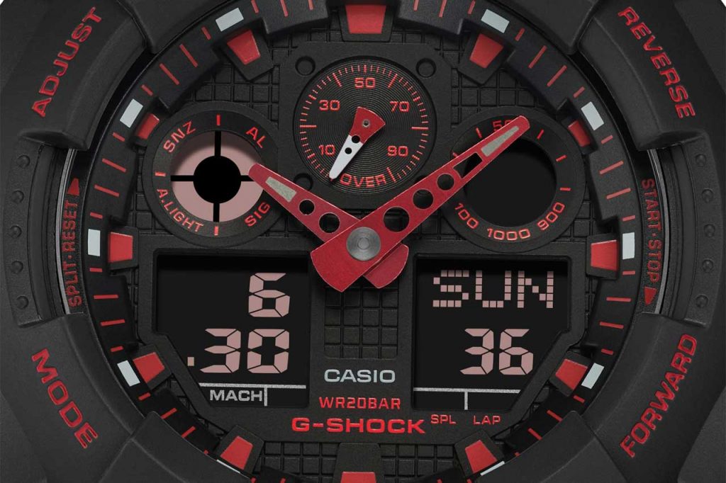 G Shock Ignite Red Collection 21