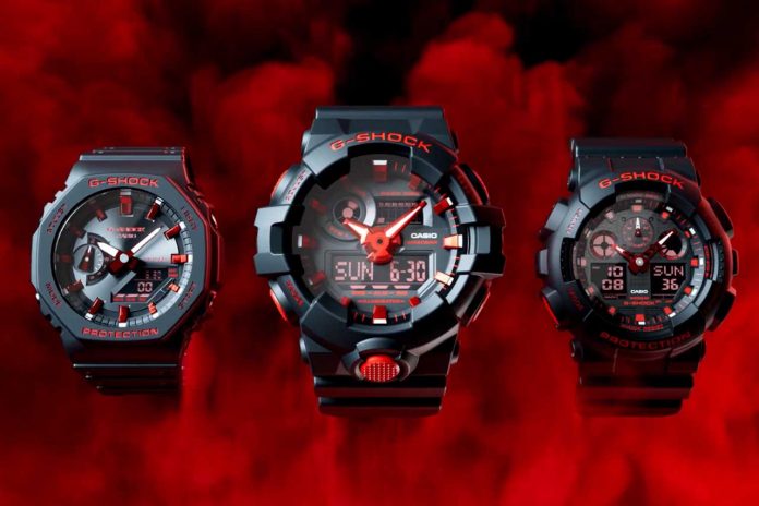 G-Shock Ignite Red Collection