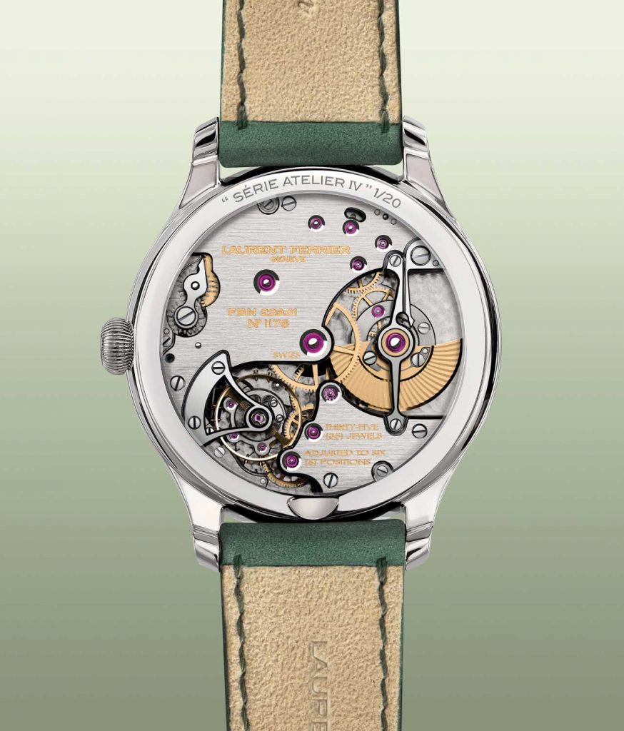 Laurent Ferrier Classic Micro Rotor Magnetic Green 4