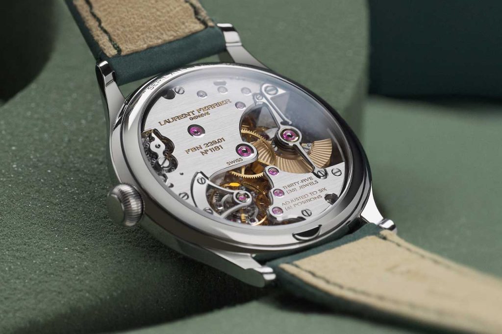 Laurent Ferrier Classic Micro Rotor Magnetic Green 6