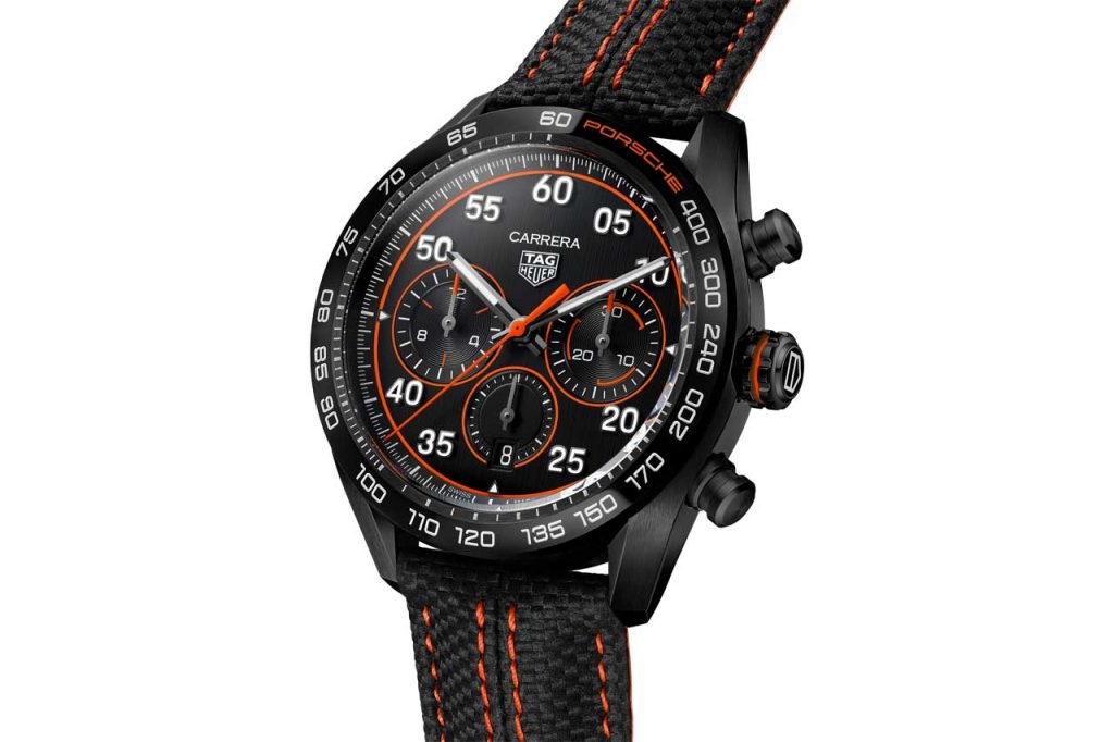 Tag Heuer Carrera Chronograph x Porsche Orange Racing 1
