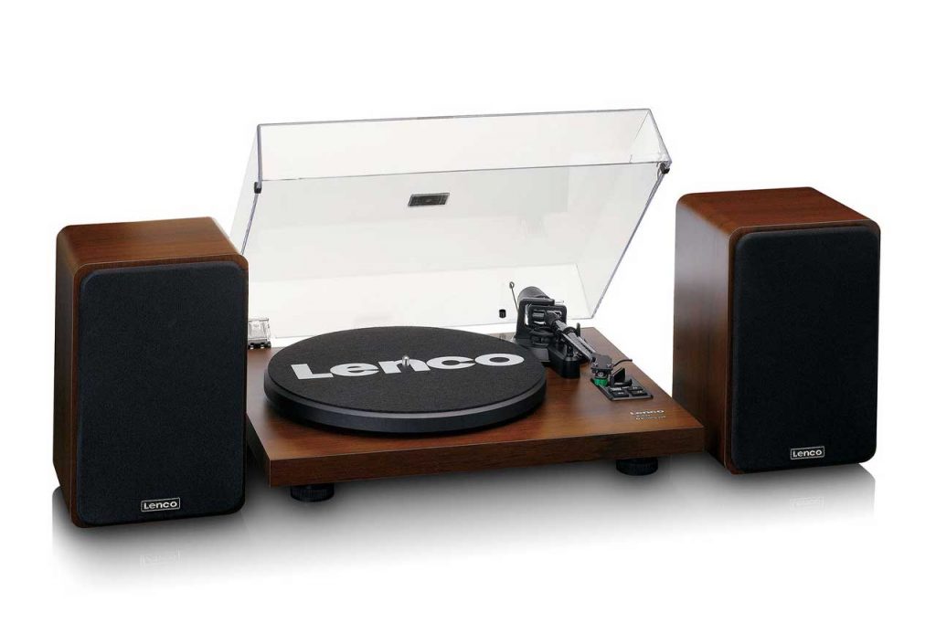 Lenco LS-600WA Record Player and Speaker Set