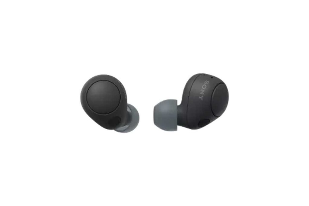 Sony WF C700N Wireless Earbuds and WH 1000XM5 in New Midnight Blue Color 3