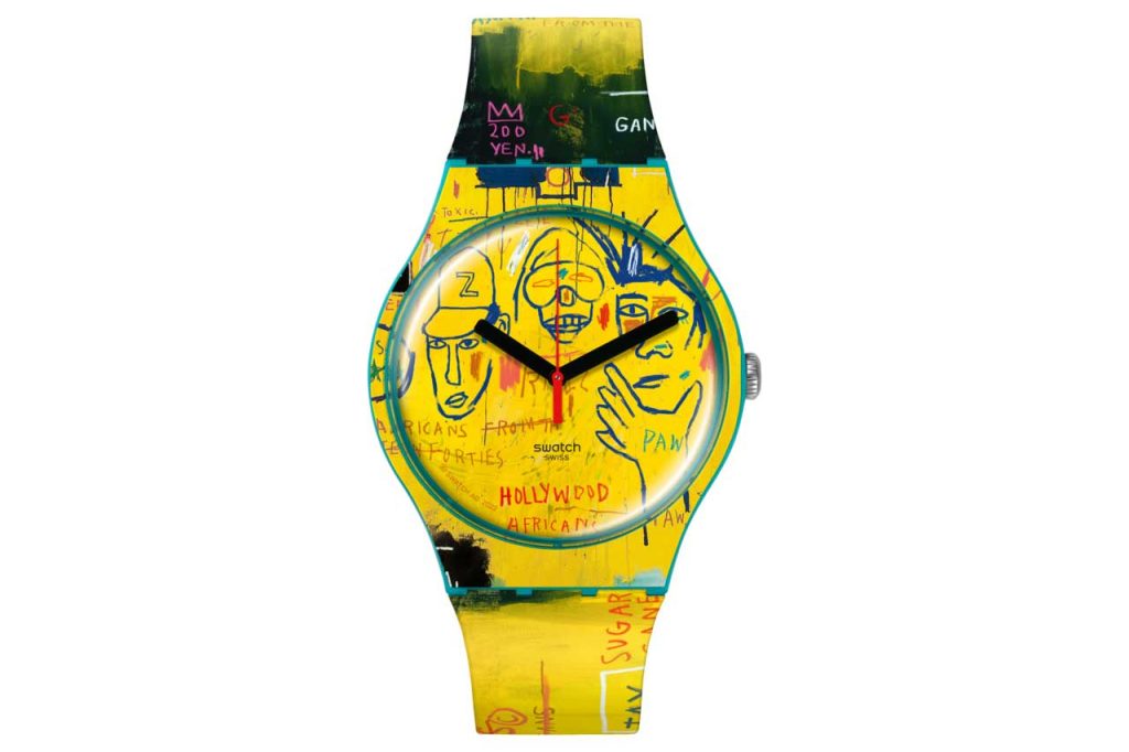 Swatch x Jean Michel Basquiat 1