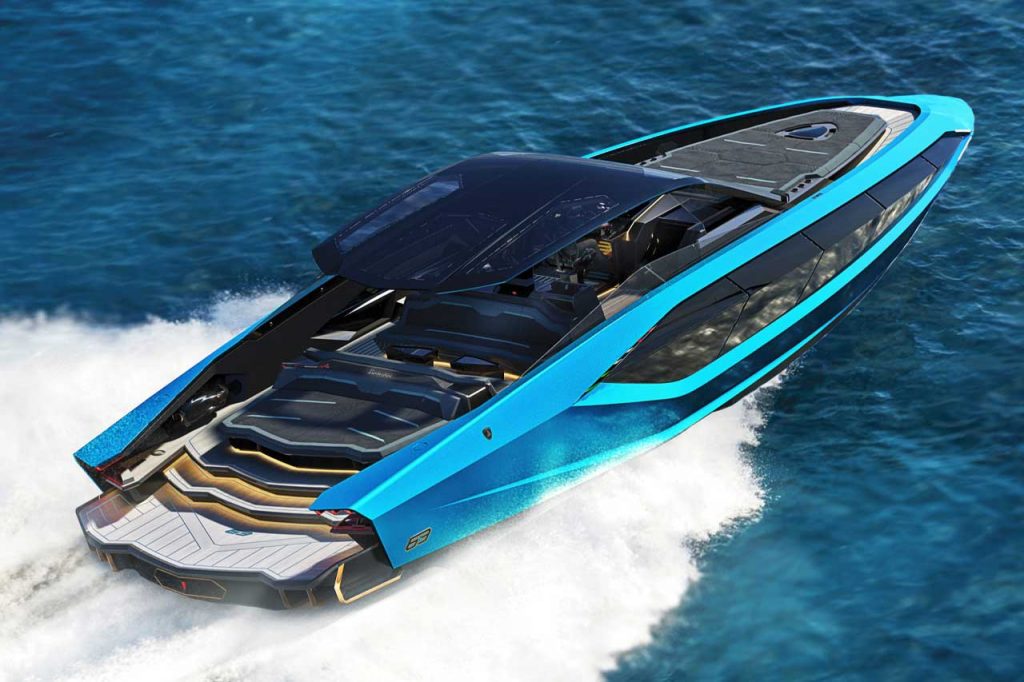Tecnomar for Lamborghini 63 The Pinnacle of Luxury Speed Boats 1