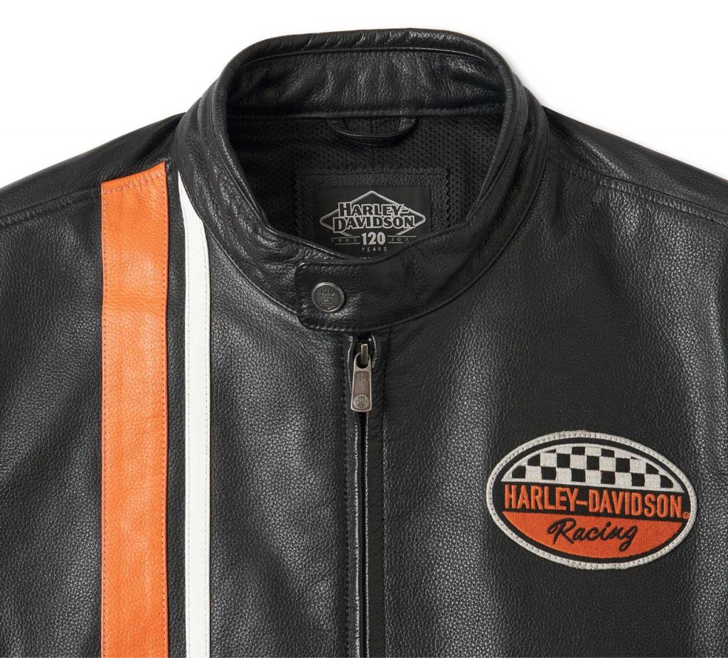 Harley Davidson Mens 120th Anniversary Leather Jacket 3