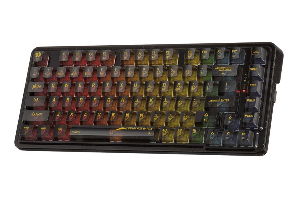 Redragon Elf Pro K649 Wireless Transparent Keyboard 3