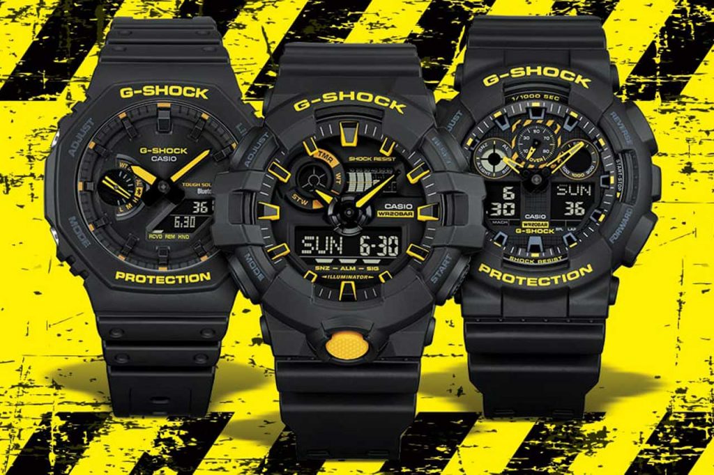 Casio G Shock Caution Yellow Collection 1
