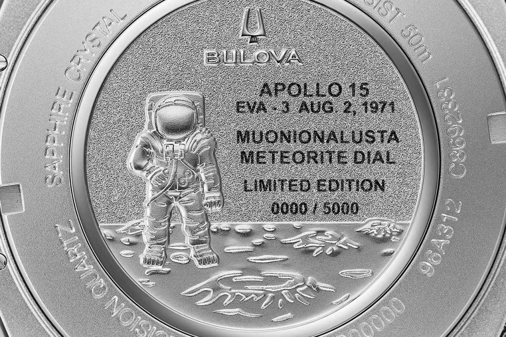 Bulova Unveils Limited Edition Lunar Pilot Meteorite Chronograph 4