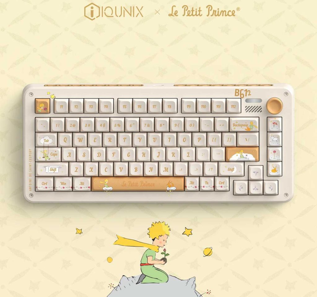 IQUNIX x Le Petit Prince Limited Edition Keyboards 3