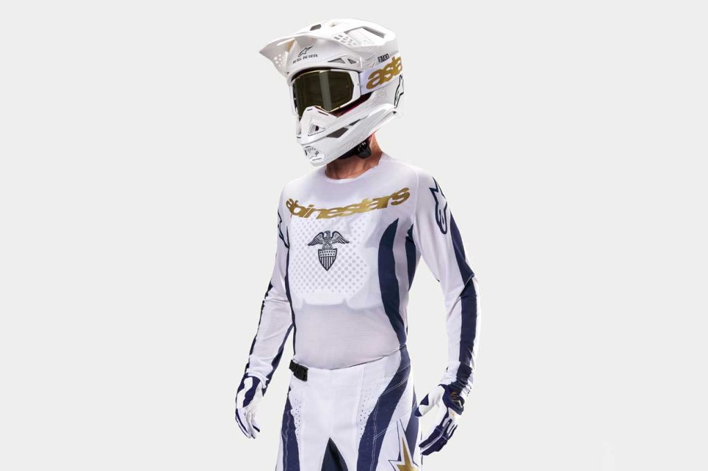2024 Alpinestars Limited Edition Dress Whites Tropical Collection 9