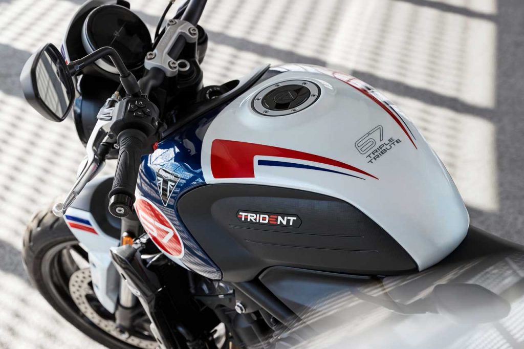 Triumph Motorcycles Trident Triple Tribute 8